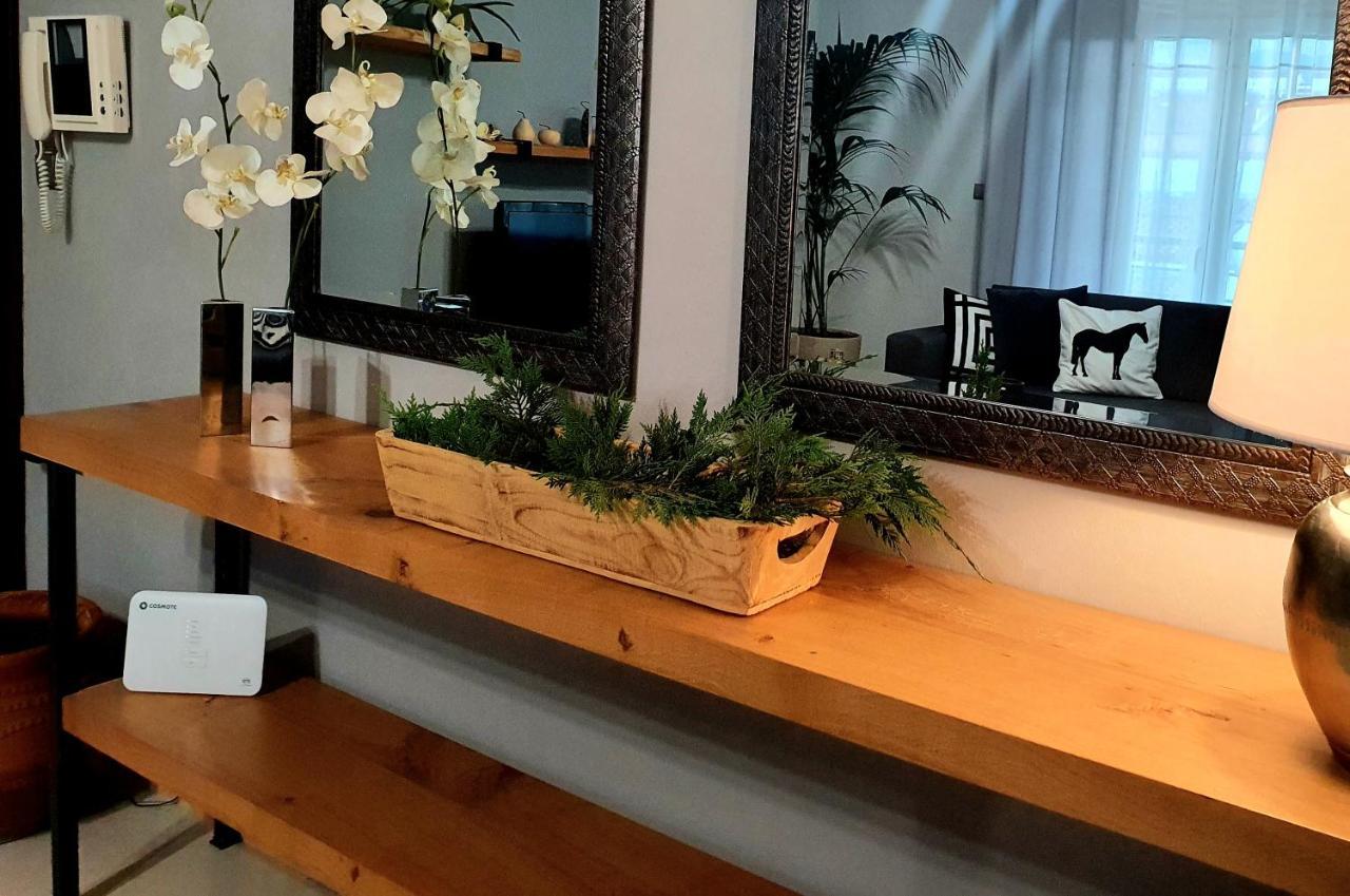 Onar Luxury Apartment Néa Péramos Dış mekan fotoğraf